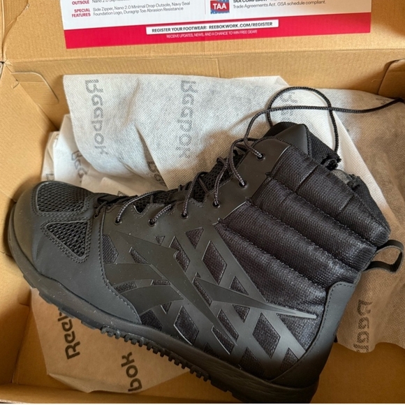 REEBOK NANO TACTICAL RB7120 BOOTS. EXCELLENT CONDITION Size 11 - Picture 7 of 16